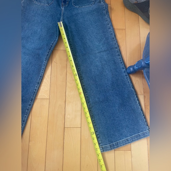 JUST BLACK DENIM high waist wide leg jeans - Picture 9 of 9